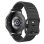 Bracelet montre Just in Case pour Samsung Galaxy Watch noir 20mm élégant