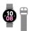 Correa de reloj Just in Case pour Samsung Galaxy Watch 20mm Gris