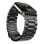 Armband Just in Case für Apple Watch 44/45/46/49mm Edelstahl Schwarz