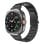 Armband für Uhren Just in Case für Samsung Galaxy Watch Ultra Schwarz