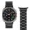 Armband für Uhren Just in Case für Samsung Galaxy Watch Ultra Schwarz