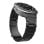 Armband für Uhren Just in Case für Samsung Galaxy Watch Ultra Schwarz