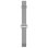 Armband für Uhren Just in Case für Apple Watch 44/45/46/49mm Edelstahl Silber