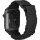 Armband Just in Case für Apple Watch 44/45/46/49mm Leder PU schwarz