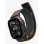 Cinturino Spigen Athlex Air 2 per Apple Watch Ultra 49mm Nero/Arancione Tessuto