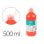Pittura per Dita Liderpapel 500 ml Rosso