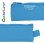 Portatutto Multiuso Mini in Neoprene Officebox Blu Chiaro