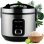 Olla Arrocera ProfiCook RK 1285 2 en 1 Negro/Plata 0,16 L