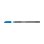 Pennarello a Fibra Edding 1200 Punta Tonda 0.5 mm Blu Chiaro