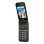 Móvil Plegable Brondi 10281080 4G Dual SIM 2.8" Negro Metálico