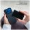 Funda para móvil Fixed MagFlow Cover Silicona Negra Compatible con iPhone 17 6,3"
