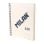 Cuaderno A4 Espiral Tapa Dura Milan 430 Pautado 120 Hojas 95gr Beige