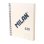 Cuaderno A4 Espiral Tapa Dura Milan 430 Pautado 120 Hojas 95gr Beige