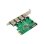 Scheda Controller InLine 76666M PCIe 4x USB 3.2 Gen 1