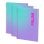 Quaderno Milan Sunset A4 Copertina Rigida 90 Fogli Quadrettati Lilla