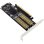 Tarjeta de Interfaz InLine 76660T PCIe a M.2 y mSATA NVMe