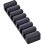 Clip para cable InLine 59971L Universal TPR Negro Autoadhesivo Pack 5