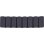 Clip para cable InLine 59971L Universal TPR Negro Autoadhesivo Pack 5