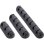 Clip per cavi InLine 59971B Universale TPR Nero Autoadesivo