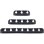Clip per cavi InLine 59971B Universale TPR Nero Autoadesivo