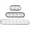 Clip per cavi InLine 59971B Universale TPR Nero Autoadesivo