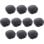 Clip para cable InLine 59971M Universal ABS Negro Autoadhesivo