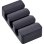 Clip para cable InLine 59971J Universal Negro TPR Autoadhesivo Pack 5 unidades