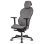 Silla Gaming Quersus ICOS 1.1 Gris Hierro Tejido Ignífugo Reclinable 140°