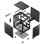 Case Mini Torre Jonsbo C6-ITX Nera con Pannelli a Maglia
