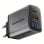 Chargeur Axagon ACU-PQ67D 67W USB-C et USB-A GaN Noir/Gris