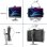 Monitor PC Philips 27B2U4601H 27" Quad HD 120Hz IPS USB-C Webcam Altoparlanti