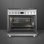 Cocina Smeg Symphony C9GMX2 Independiente Gas 6 Zonas 115 L Clase A