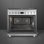 Cocina Smeg Symphony C9GMX2 Independiente Gas 6 Zonas 115 L Clase A