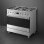 Cocina Smeg Symphony C9GMX2 Independiente Gas 6 Zonas 115 L Clase A