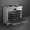 Cocina Smeg Symphony C9GMX2 Independiente Gas 6 Zonas 115 L Clase A