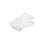 Conectores RJ45 Cat 5e Transparentes Plástico 10 piezas