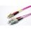 Cable fibre optique multimode Genérique OM3 1 m connecteurs SC et LC