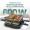 Parrilla Raclette Emerio RG-120656 600W Noir 4 Personnes