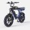 Bicicleta Elétrica Engwe M1 Eu - Motor 250W Bateria 48V28.6ah Pneus 20" Freios a Disco Hidráulicos Azul