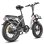 Bicicleta Elétrica Fafrees F20 Max 500W Bateria 48V30ah Pneus 20" Freios a Disco Mecânicos Branca