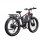 Bicicleta Elétrica Duotts S26 1500W 48V20ah 26" Freios a Disco Preto-Vermelho