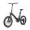 Bicicleta Elétrica Maxturn Smart30 250w 36v9.6ah 20" Travões a Disco Mecânicos Preto Azul