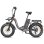 Bicicletta Elettrica Fafrees F20 Max - Motore 500W Batteria 48V30ah Pneumatici 20" Freni a Disco Meccanici Grigio