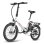 Bicicleta Elétrica Fafrees F20 Light 250W 36V 20Ah 20" Branca