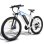Bicicletta Elettrica Fafrees F28 Mt 250w 36v15ah 27,5" Disco Bianco-Blu