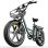 Bicicleta Eléctrica Zwheel Urban Pioneer 250W 48V 13Ah Verde
