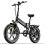 Bicicleta Eléctrica Zwheel Urban Flux Negra 250W 100 km Autonomía Plegable