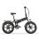 Bicicleta Eléctrica Zwheel Urban Flux Negra 250W 100 km Autonomía Plegable