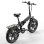 Bicicleta Eléctrica Zwheel Urban Flux Negra 250W 100 km Autonomía Plegable