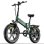 Bicicleta Eléctrica Zwheel Urban Flux Verde 250W 100 km Autonomía Plegable